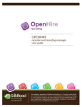 OpenHire - Recruiting User Guide