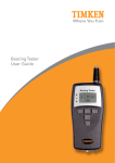 Bearing Tester User Guide