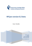 RFCpro version 0.2 beta - user guide