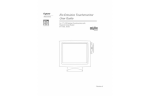 Elo Entuitive Touchmonitor User Guide for 17" LCD Desktop