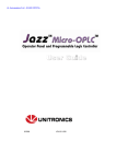 Jazz™ OPLC™ User Guide