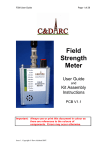 FSM User Guide for V1.1 PCB