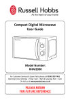 Compact Digital Microwave User Guide