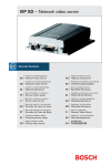 VIP XD - Network video server: Installation and User Guide