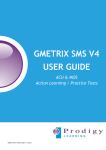 GMETRIX SMS V4 USER GUIDE - University of St Andrews