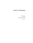 Good™ for Enterprise iPhone User's Guide