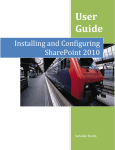 Installing and Configuring SharePoint 2010