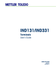 IND131/331 Terminals User's Guide