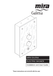 Installation and User Guide ELECTRIC SHOWER MIRA GALENA