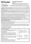 Operating Instructions