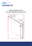 SR Series® Roller Blind Fitting & Operating Instructions