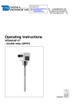 Operating Instructions - VEGACAP 27 -