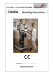 RAISA Operating Instructions