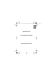 Elcometer 7410 Concrete Moisture Meter Operating Instructions