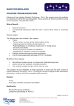 INJECTION MOULDING PROCESS TROUBLESHOOTING