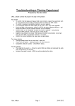 AA Troubleshooting a Cloning Experiment