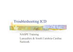 Troubleshooting ICD - Cardiac & Stroke Networks