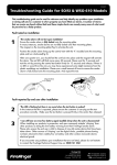 Troubleshooting Guide for SO/SI & WSO