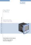 Operating Instructions Type 8619 multiCELL