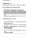 Troubleshooting Process Facts Troubleshooting Process Facts