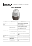 TROUBLESHOOTING GUIDE