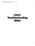 Linux® Troubleshooting Bible