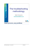 The Troubleshooting Methodology