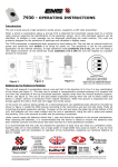 7930 - OPERATING INSTRUCTIONS