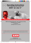 Operating Instructions SATA® air star C™