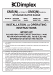 INSTALLATION AND OPERATING INSTRUCTIONS