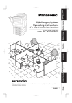 Operating Instructions Model No. DP-2310/3010