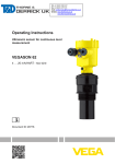 Operating Instructions - VEGASON 62 - 4 &hellip; 20 mA/HART - two-wire
