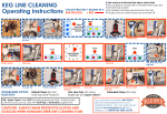 KEG LINE CLEANING Operating Instructions