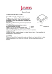 Electric Griddle OPERATING INSTRUCTIONS