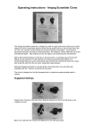 Operating Instructions - Ampeg Scrambler Clone