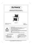 Assembly and Operating Instructions for Outback