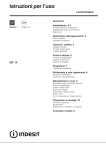 Indesit DIF 14 Dishwasher User Guide Manual Operating Instructions