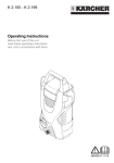 Operating Instructions K 2.100 - K 2.199