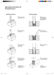 Operating Instructions for Threaded Inserts