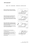 MODEL 4850 IMPRINTER: OPERATING INSTRUCTIONS