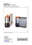 Pellet Boiler BIOSTAR FLEX/BOX/W Operating Instructions
