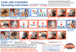 CASK LINE CLEANING Operating Instructions