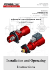 M22 & M28 Hydraulic Starter Installation Manual