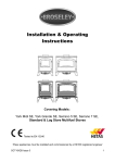 Installation & Operating Instructions