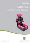KATO Plus Seating User Manual