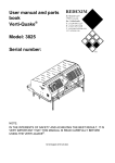 User manual and parts book Verti-Quake Model: 3825 Serial number:
