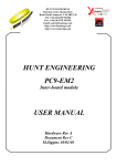HUNT ENGINEERING PC9