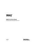 IMAQ PCI-1424 User Manual