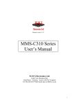 MMS-C310 Series User's Manual