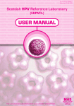 USER MANUAL - Scotland's Health on the Web